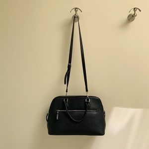 Lily and Ivy black double strap purse